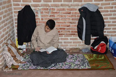 مراسم اعتکاف در مسجد جامع تبریز