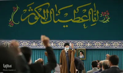 دیدار مداحان اهل‌بیت (ع) با رهبر انقلاب