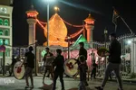 حسینیه ایران؛ مراسم عزاداری شب عاشورای حسینی در سیدعلاءالدین حسین(ع)‎‎