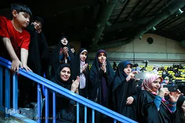 تجمع بزرگ دختران انقلاب در ورزشگاه شهید شیرودی