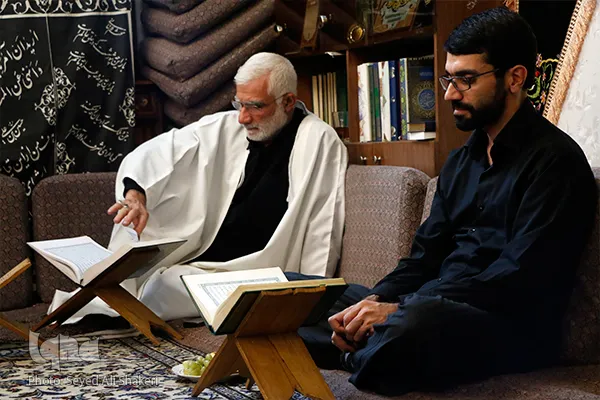 ختم قرآن سید مهدی سیف از صبح تاسوعا تا صبح عاشورا