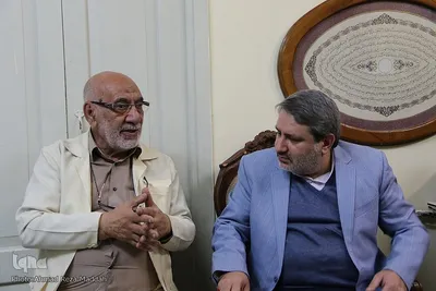 دیدار مدیرعامل قرآنی ایکنا با استاد «محمد نعمتی» کاتب قرآن
