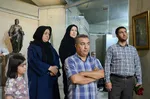 آیین گلباران و شعرخوانی در مزار شهریار ملک سخن‎‎