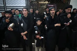 مراسم عزاداری تاسوعای حسینی در بازار تهران