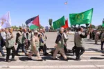 رزمایش جهادگران فاطمی در تبریز‎