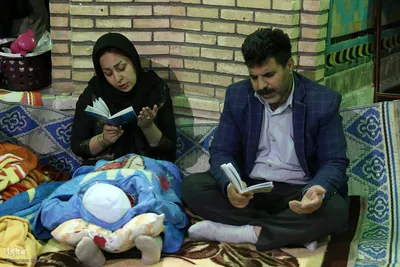 مراسم احیای شب بیست‌وسوم رمضان در قزوین‎