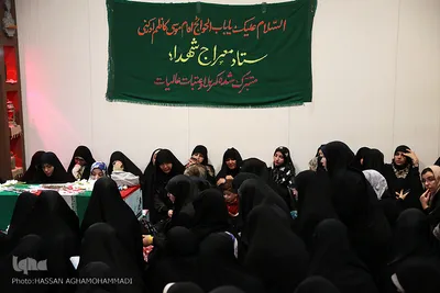 زیارت پیکرهای مطهر و تازه تفحص شده ۱۳۵شهید گمنام دفاع مقدس در معراج الشهدای تهران