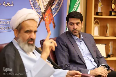 حضور حجت‌الاسلام رستگار در ایکنا خوزستان
