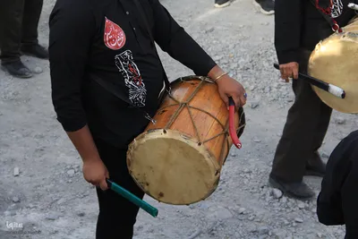 عزاداری روز عاشورا در روستای محمود آباد بیرجند