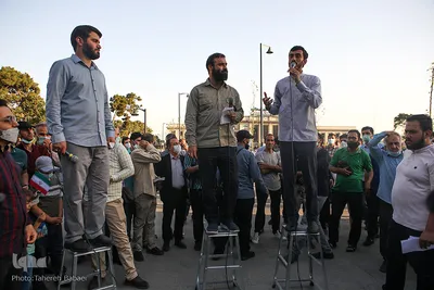 جشن خیابانی دهه کرامت در تهران