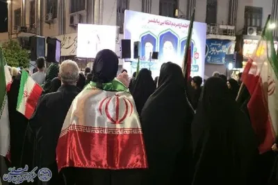 چهل نهمین شب اجتماع مردم ولایت مدار شهرستان بابلسر با محوریت روز ارتش