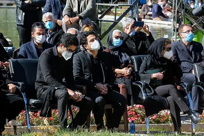 مراسم خاکسپاری پیکر محمدرضا شجریان