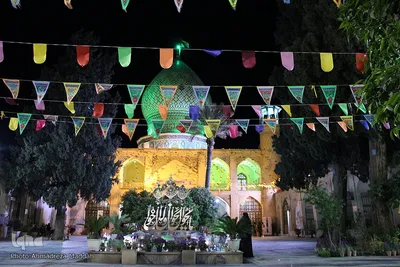 حرم حضرت علی ابن حمزه(ع) میزبان مسافران نوروزی‎‎