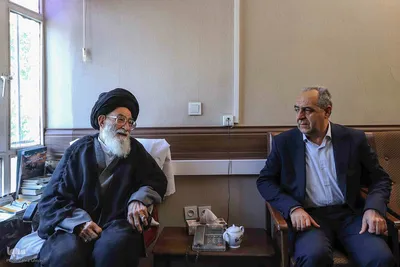 دیدار استاندار جدید آذربایجان شرقی با امام جمعه تبریز‎