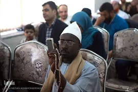 بازدید متسابقین روشندل از مجتمع توانبخشی نابینایان رودکی سازمان بهزیستی
