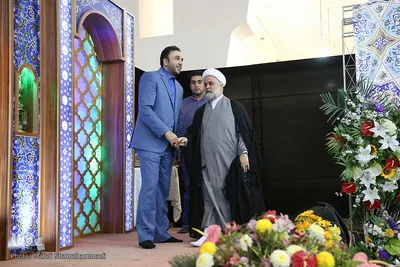 حجه الاسلام رنجبر در مراسم اختتامیه سی و نهمین مسابقات قرآن کریم سازمان اوقاف و امور خیریه