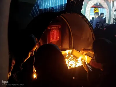 مراسم شام غریبان حسینی در اهر