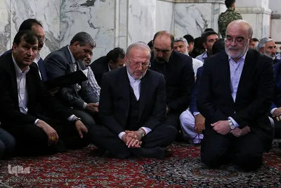 مراسم بزرگداشت شهدای حمله تروریستی تهران