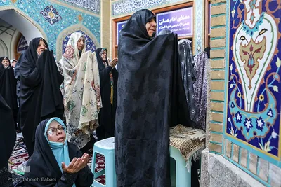نماز عید سعید قربان در حرم حضرت عبدالعظيم(ع)