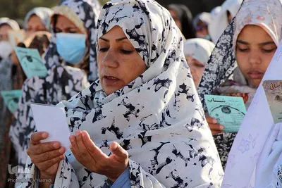نماز عید سعید فطر در مصلی المهدی بیرجند