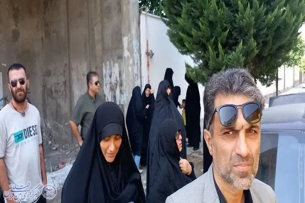 سفر گروه نمایش آئینی «یاس» فریدونکنار به پیاده‌روی اربعین