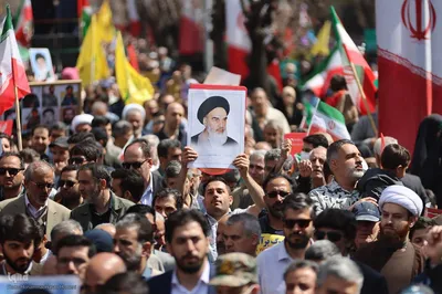 راهپیمایی روز قدس در همدان‎