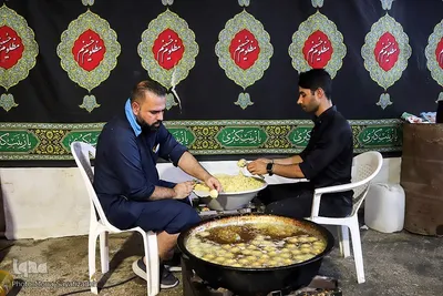 تردد شبانه زوار در مرز شلمچه