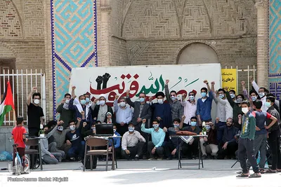 مراسم روز جهانی قدس در یزد‎