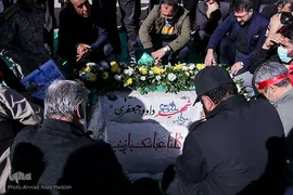 مراسم تشییع پیکر مطهر شهید مدافع حرم، سردار «داوود جعفری»