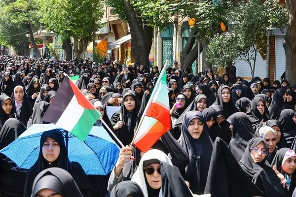 راهپیمایی جمعه‌های خشم و نصر در تبریز