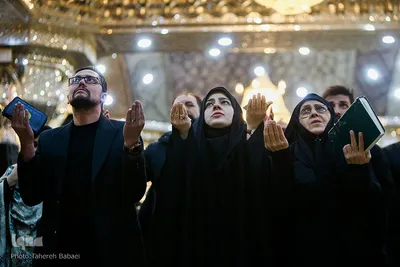 مراسم شب21رمضان در حرم حضرت عبدالعظیم حسنی(ع)