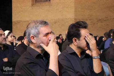 روضه‌خوانی در مسجد کبود تبریز