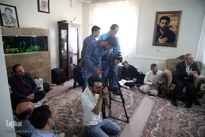 دیدار نمایندگان جامعه قرآنی با خانواده شهید مدافع حرم «مصطفی صدرزاده»