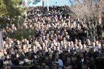 اقامه نماز باران در گلستان شهدای اصفهان