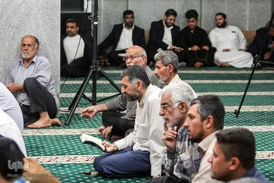 محفل انس با قرآن مسجد ابوالفضل العباس بهارستان 