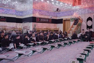 محفل انس با قرآن عاشورایی در کربلا برگزار شد