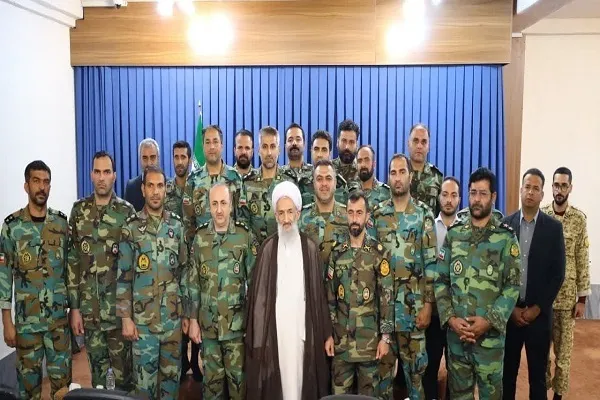 دیدار نماینده ولی فقیه در مازندران با فرماندهان و کارکنان پادگان شهید سپهبد صیاد شیرازی