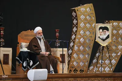 سوگواری شب شهادت امام موسی کاظم (ع) در حرم مطهر‎ شاهچراغ