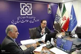 نشست خبری دریجانی مدیرکل بیمه سلامت استان یزد و تجلیل از خبرنگاران