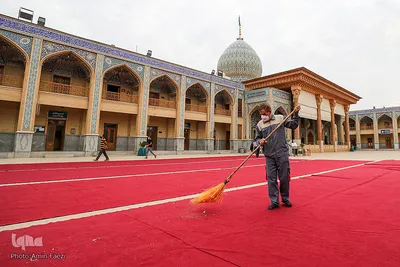 اقامه نماز عید قربان در حرم شاهچراغ(ع)