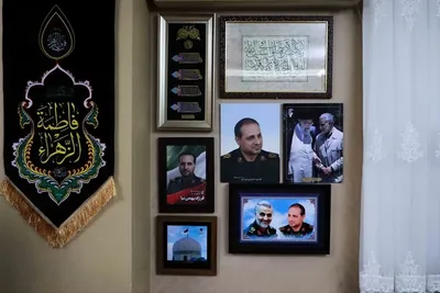 خانواده شهید فرزام بهمن نیا از شهدای دفاع مقدس 12 روزه
