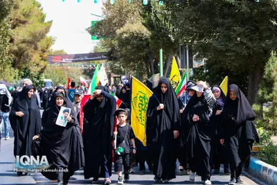 قافله عزاداری رحلت پیامبر اکرم(ص) در اصفهان