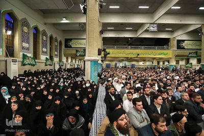 دیدار مداحان اهل‌بیت(ع) با رهبر انقلاب