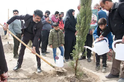 آیین درختکاری در اصفهان