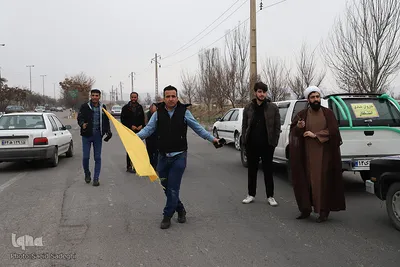 کاروان شادی خودرویی گل نرگس در تبریز‎‎