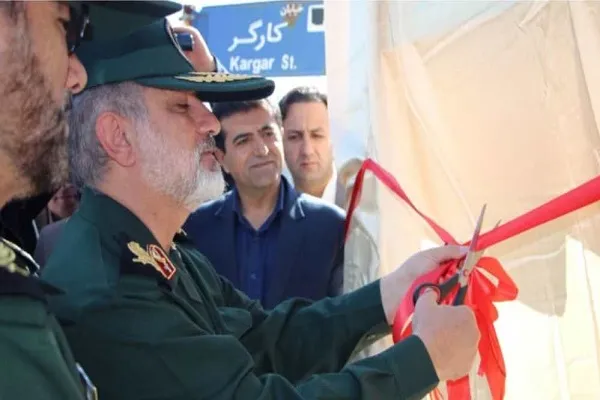 المان شهید بهاری در سنندج رونمایی شد