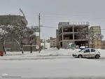 طبیعت برفی مناطق شهری و روستایی اهر