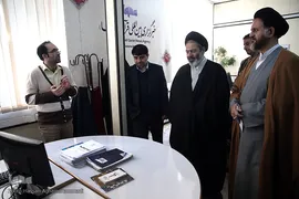 بازدید حجت‌الاسلام والمسلمین سیدعبدالفتاح نواب، نماینده ولی فقیه در امور حج و زیارت و سرپرست حجاج ایرانی از ایکنا