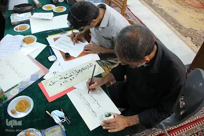 «مشق قدر» هنرمندان استان فارس در شب قدر‎‎
