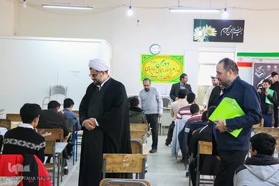 رقابت آقایان در آزمون سراسری حفظ و مفاهیم قرآن اراک